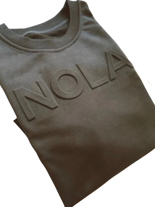 NOLA GOLD NOLA Ladies Sculpted Sweatshirt