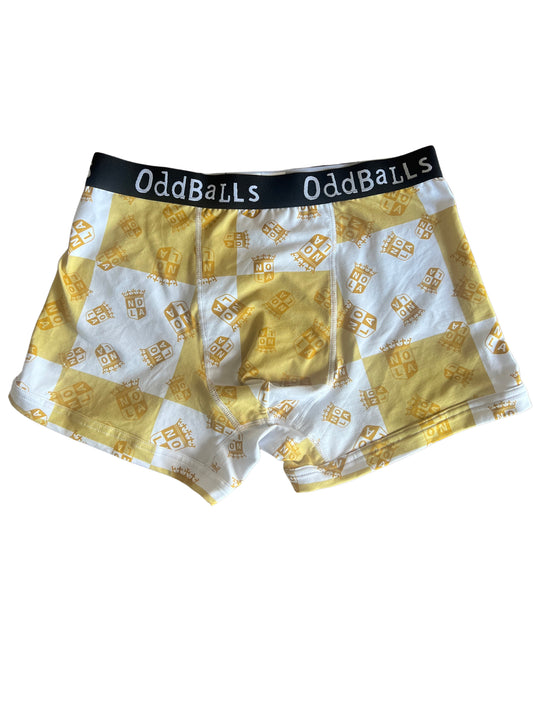 NOLA GOLD Men’s Oddballs Boxer Briefs
