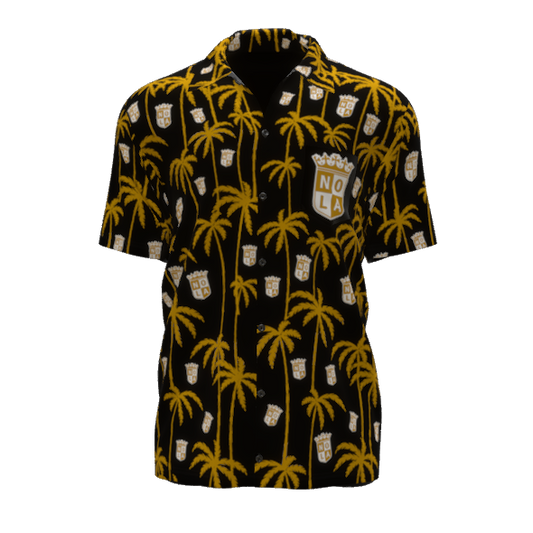 NOLA GOLD 2024 Hawaiian Shirt Black (Pre-Order)